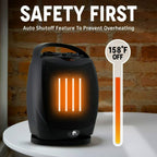HeatEase Compact Portable Heater – Stylish, Oscillating & Energy Efficient