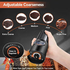 Noble Electric Salt and Pepper Mill with Battery