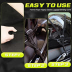 Helmet rope high elastic luggage tie rope