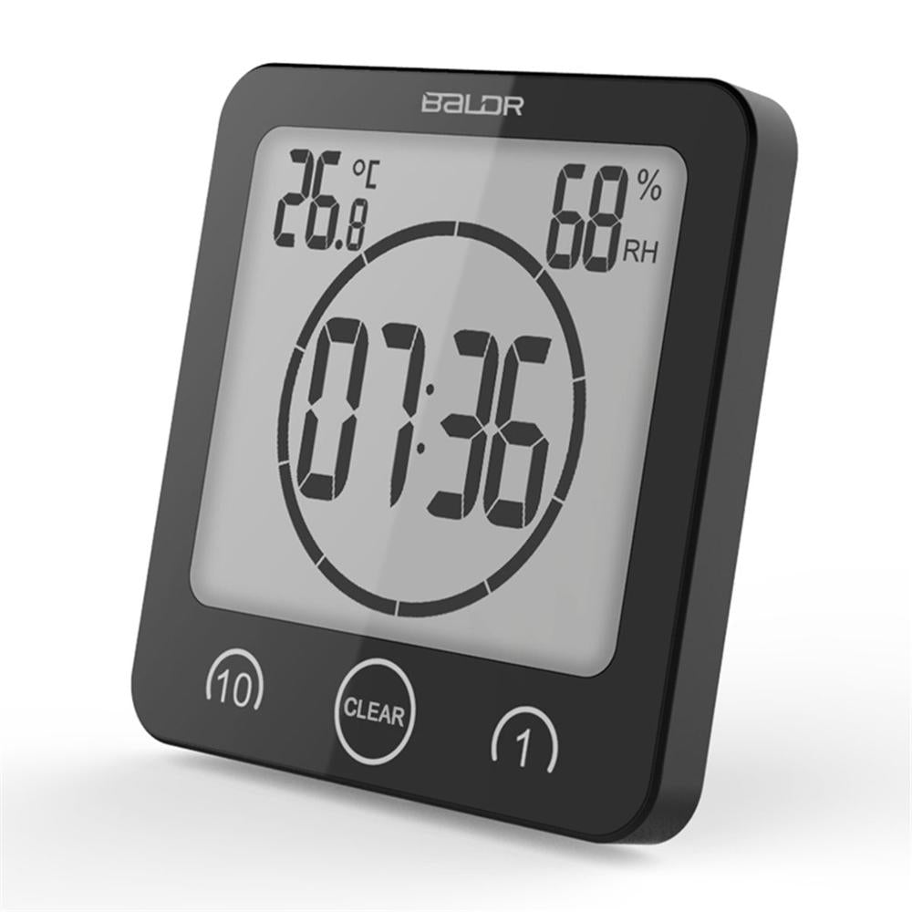 Waterproof Shower Clock – Always On Time, Even In The Bathroom