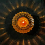 GlowRipple Candle Holder