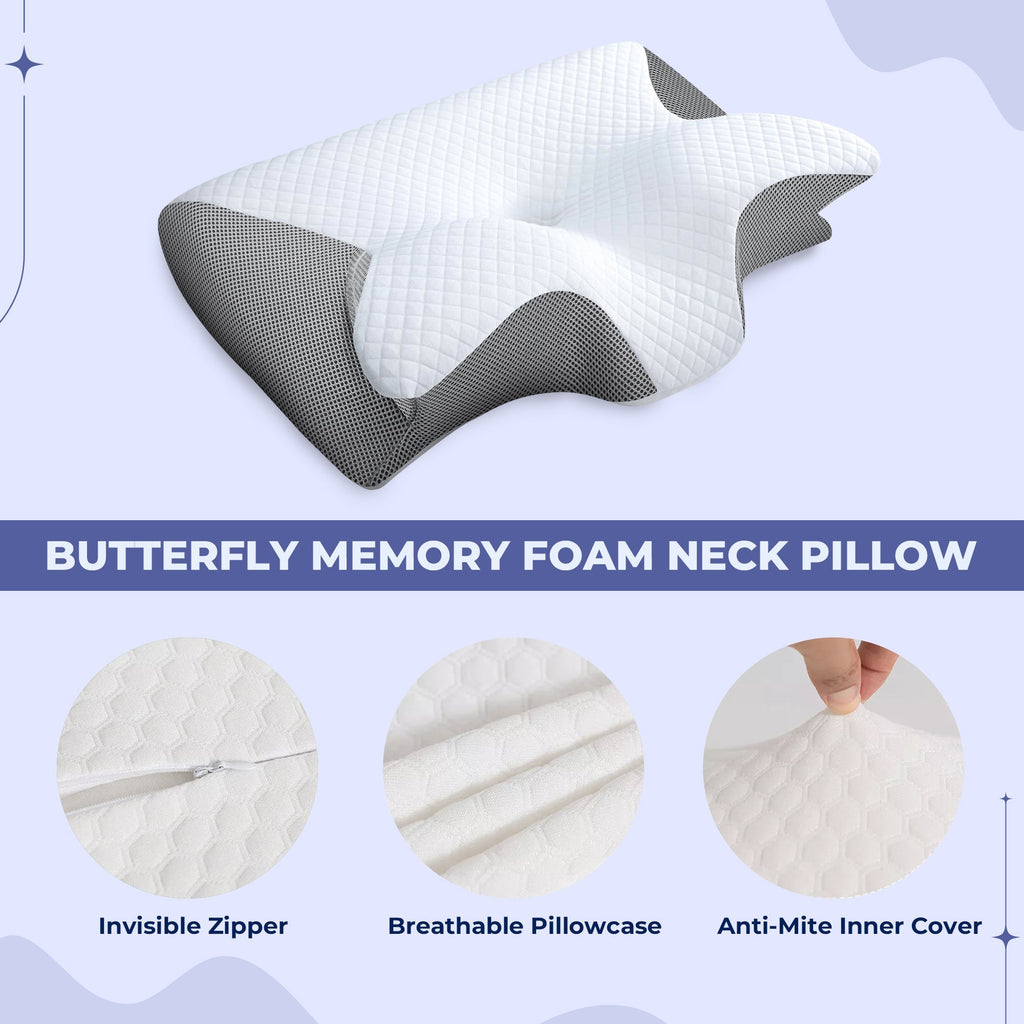 Pillowcase for Butterfly Memory Foam Pillow