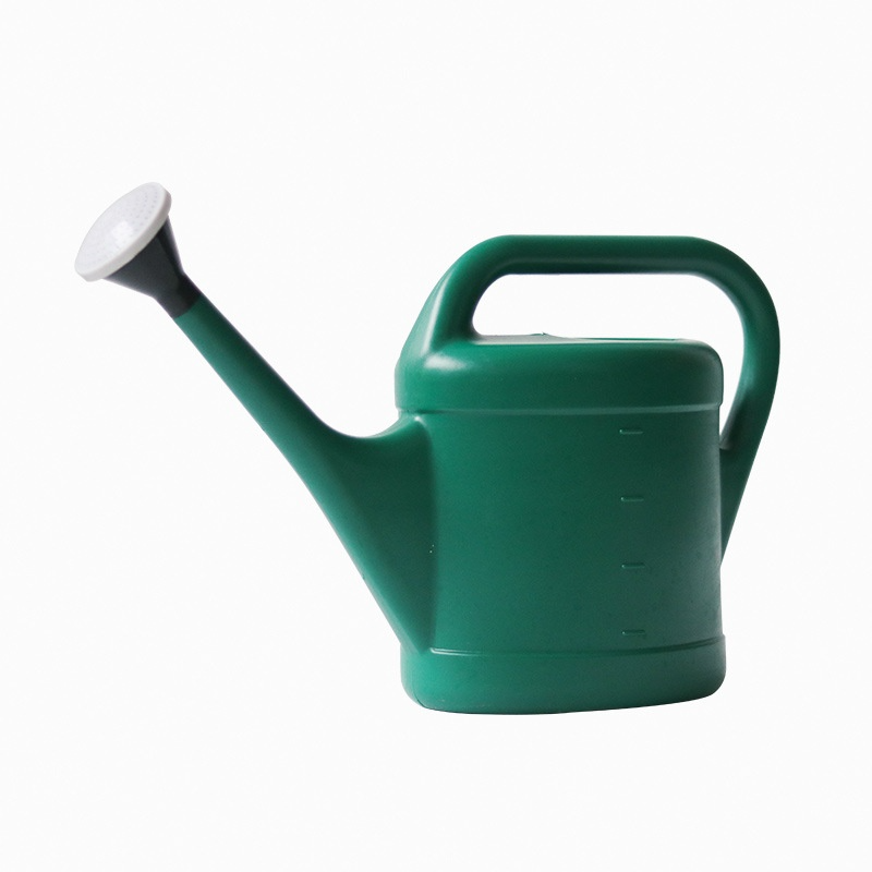Large-volume watering can with long spout – plastic for garden care