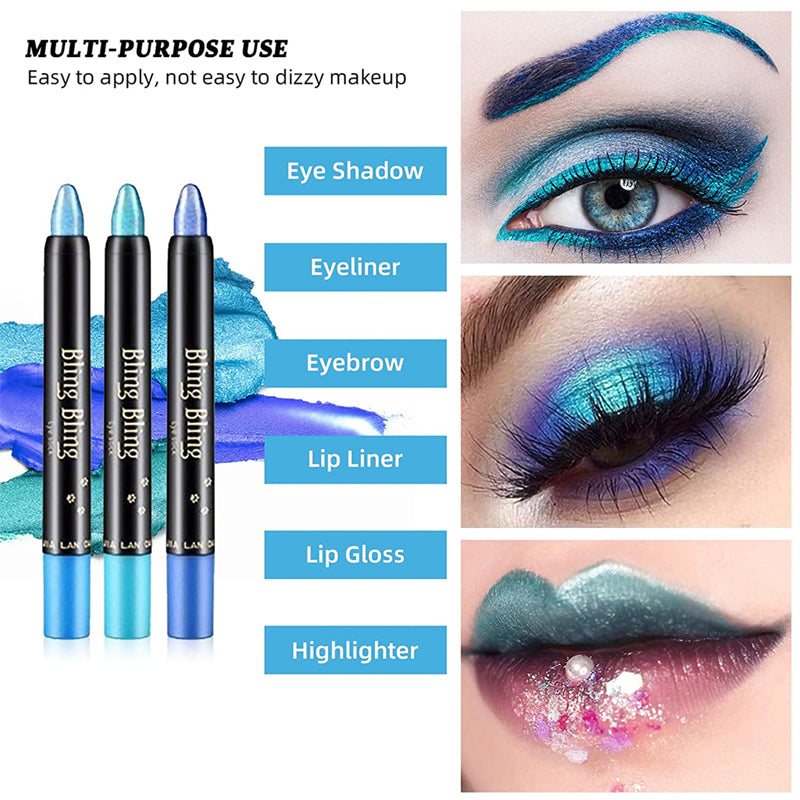 15 Color Highlighter Eye Shadow Stick