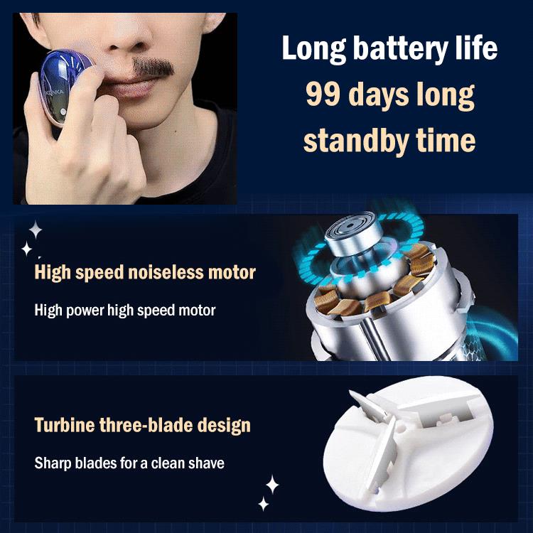 Mini razor with color gradient