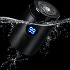 Compact USB Shaver – Waterproof IPX7 – Smooth Portable Grooming for Men with Close Shave Comfort