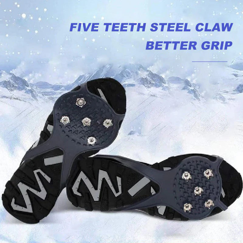 Traction Cleats Ice Snow Grippers Non-Slip Silicone