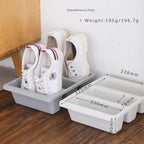 Simple, lightweight, modern shoe rack