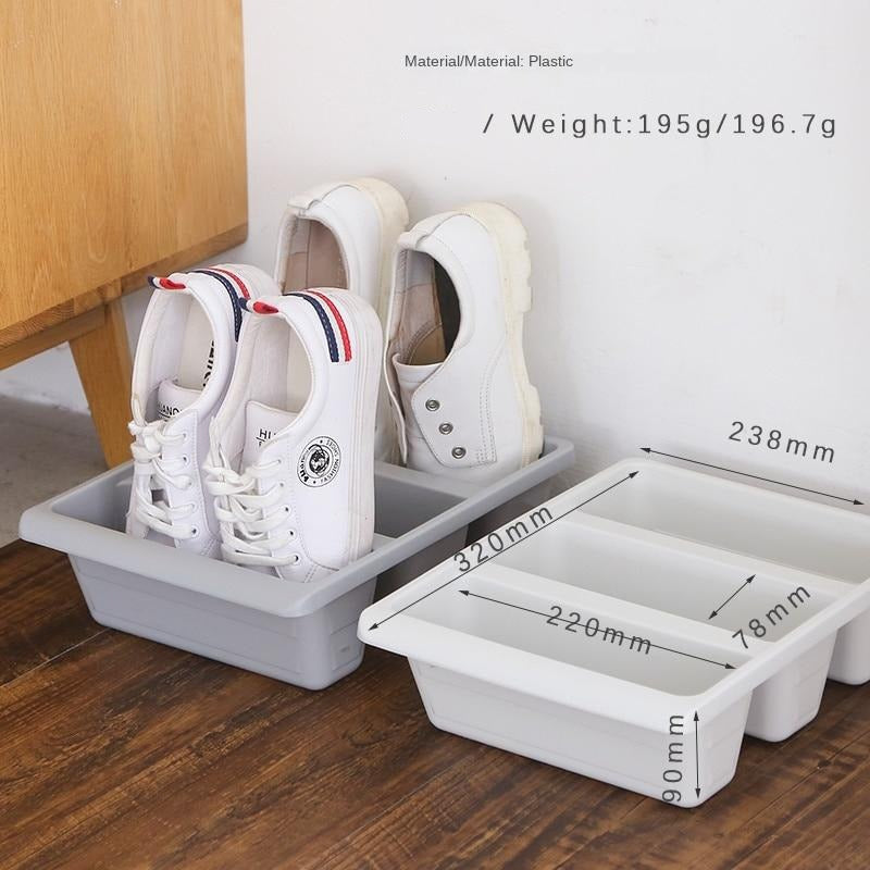 Simple, lightweight, modern shoe rack