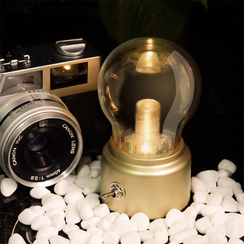 Vintage LED Bulb Shape Mini Lamp