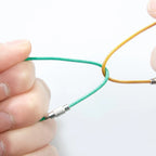 Creative Colors Steel Wire Lock, 20 pieces