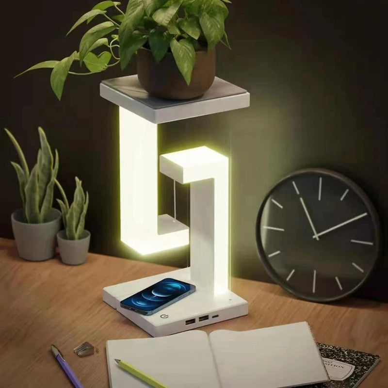Wireless Charger - GlowCharge - Fast Charging - Magical Atmosphere in the Room