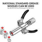 Strong lock on lubricating couplings