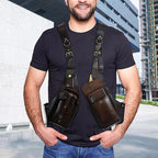 Medieval Steampunk Retro Shoulder Bag with Shoulder Strap