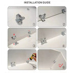 5+5 | Removable Zinc Alloy Corner Connector – Stable & Rustproof