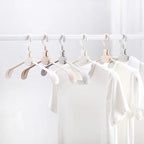 10-Pack Foldable Clothes Hangers with One-Button Design and 9 kg Capacity