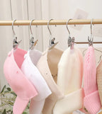 5+5 | Stainless Steel Space-Saving Clothespins with Swivel Hook