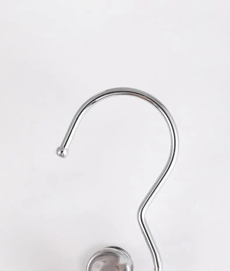 5+5 | Stainless Steel Space-Saving Clothespins with Swivel Hook