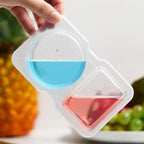 5+5 | Leak-proof double container for sauces & snacks