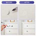 Multifunctional refillable touch-up color pen brush