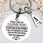 To my Lover Keychain