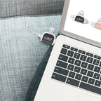Universal 4-in-1 Sd Tf Card Reader