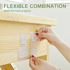 Reusable Self-Adhesive Wall Hooks with Waterproof and Oilproof Finish