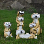 SolarKats Meerkat Light Figures