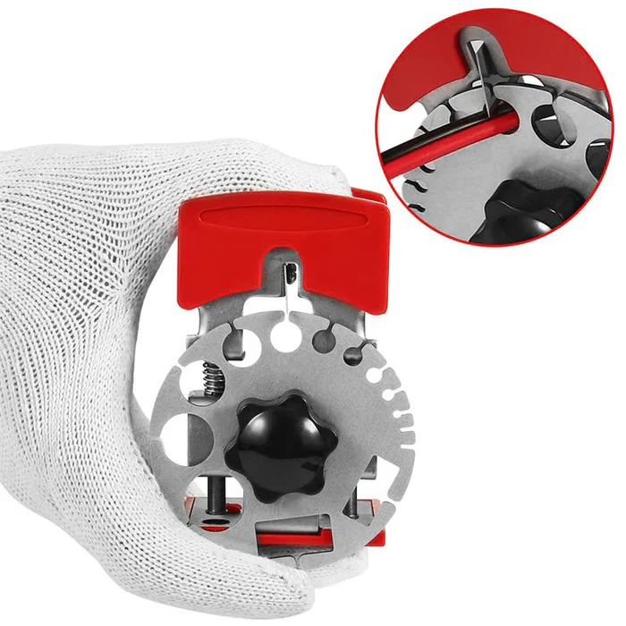 Universal Handheld Quick Strippers - Machine Combo with 10 Blades
