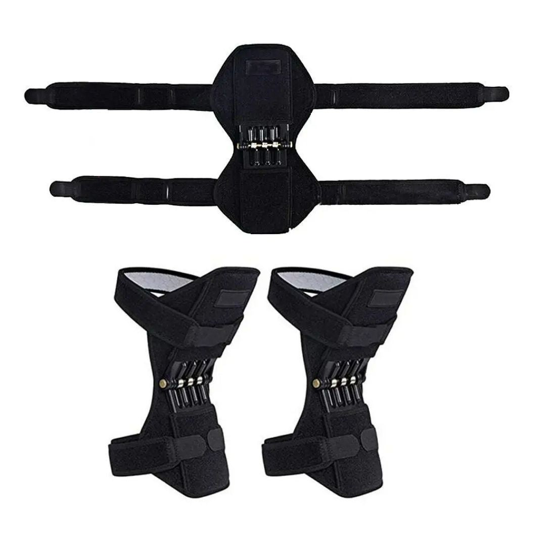 KneeGuard Pro | Set of 2 Hinged Knee Brace Stabilizers for Pain Relief | Adjustable Support for Knee Injuries - Arthritis - Post-Surgery Recovery
