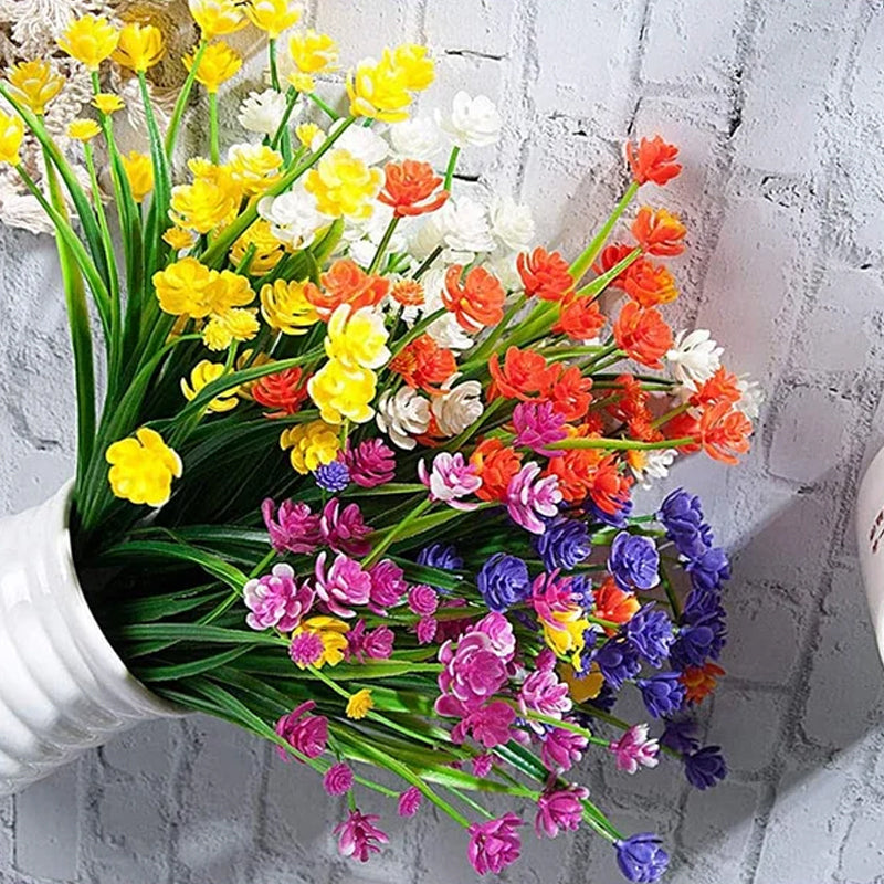 Outdoor Artificial Flowers (2 Bundles)