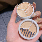 Tri-Color Concealer Palette for Acne Spots and Dark Circles