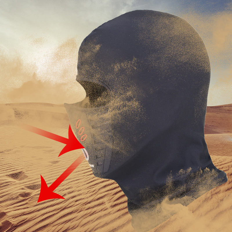 Motorcycle riding mask