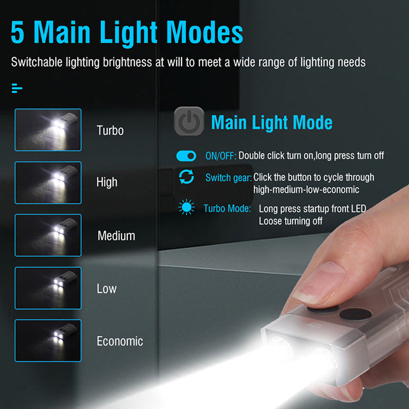 V10 Mini Portable Flashlight