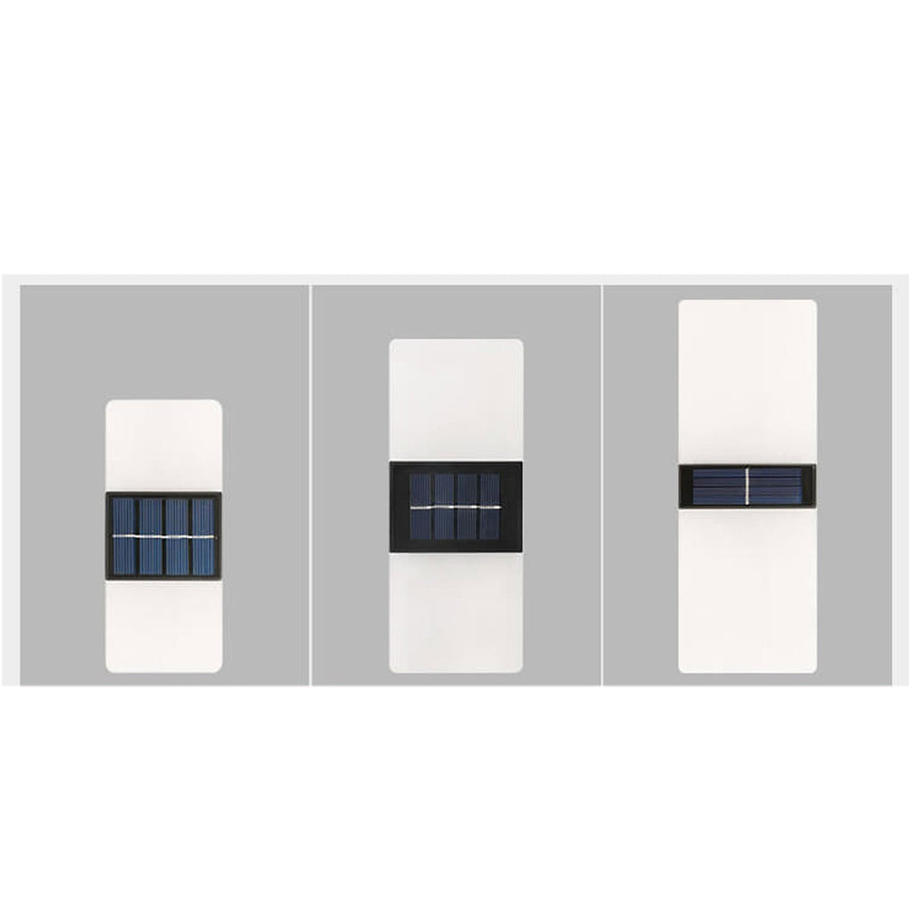 LumaZen Solar LED Wall Lamp | Weatherproof | Solar Powered Outdoor Lighting | Garden & Patio Decor