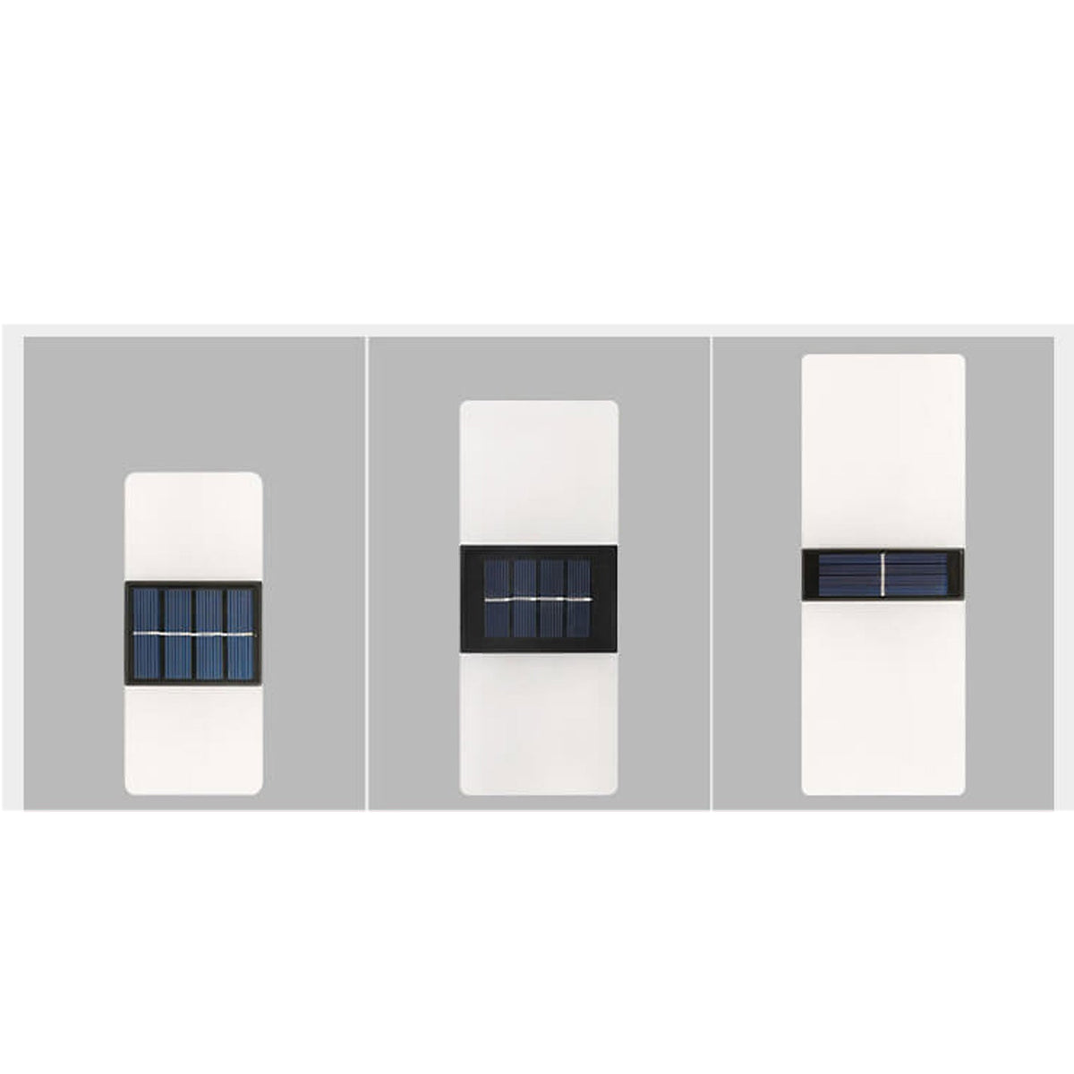 LumaZen Solar LED Wall Lamp | Weatherproof | Solar Powered Outdoor Lighting | Garden & Patio Decor