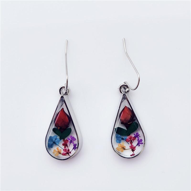 Teardrop Resin Earrings