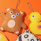 Safe Felt Animal Set for DIY Sewing