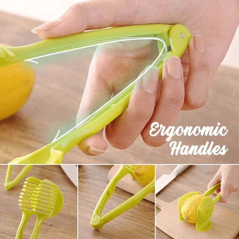 Kitchen cutter cutting clip