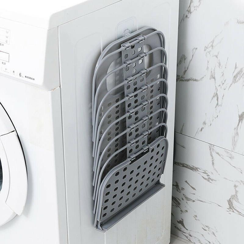 Collapsible laundry basket household