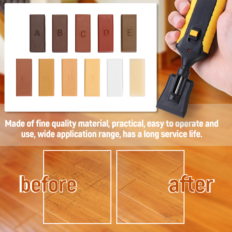 Floor furniture scratch repair kit