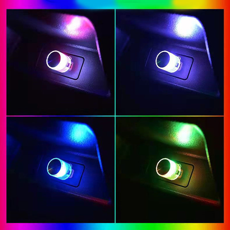 Colorful flash atmosphere lights