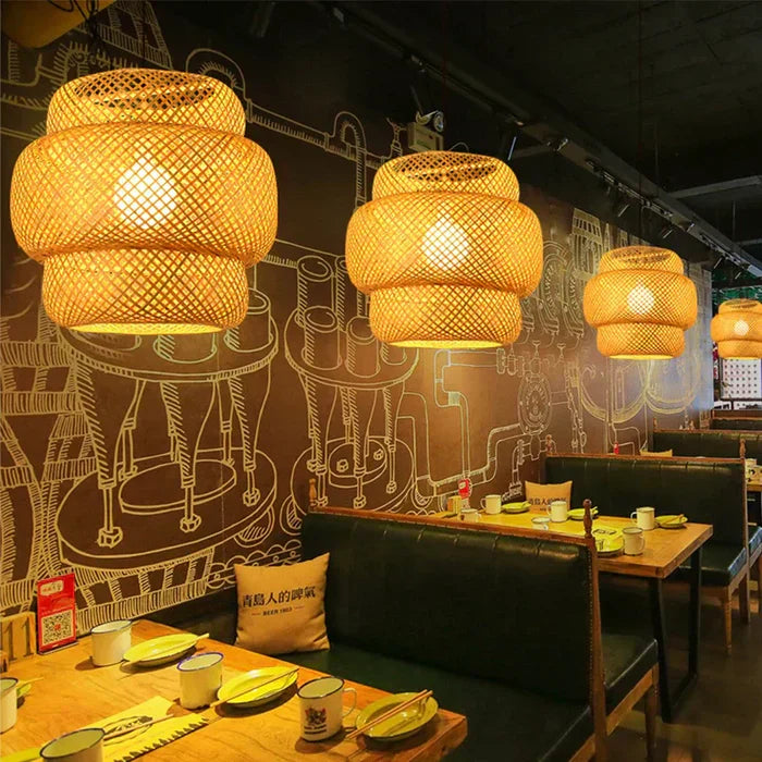 RayaLicht – Handmade Rattan Pendant Lamp for Your Interior