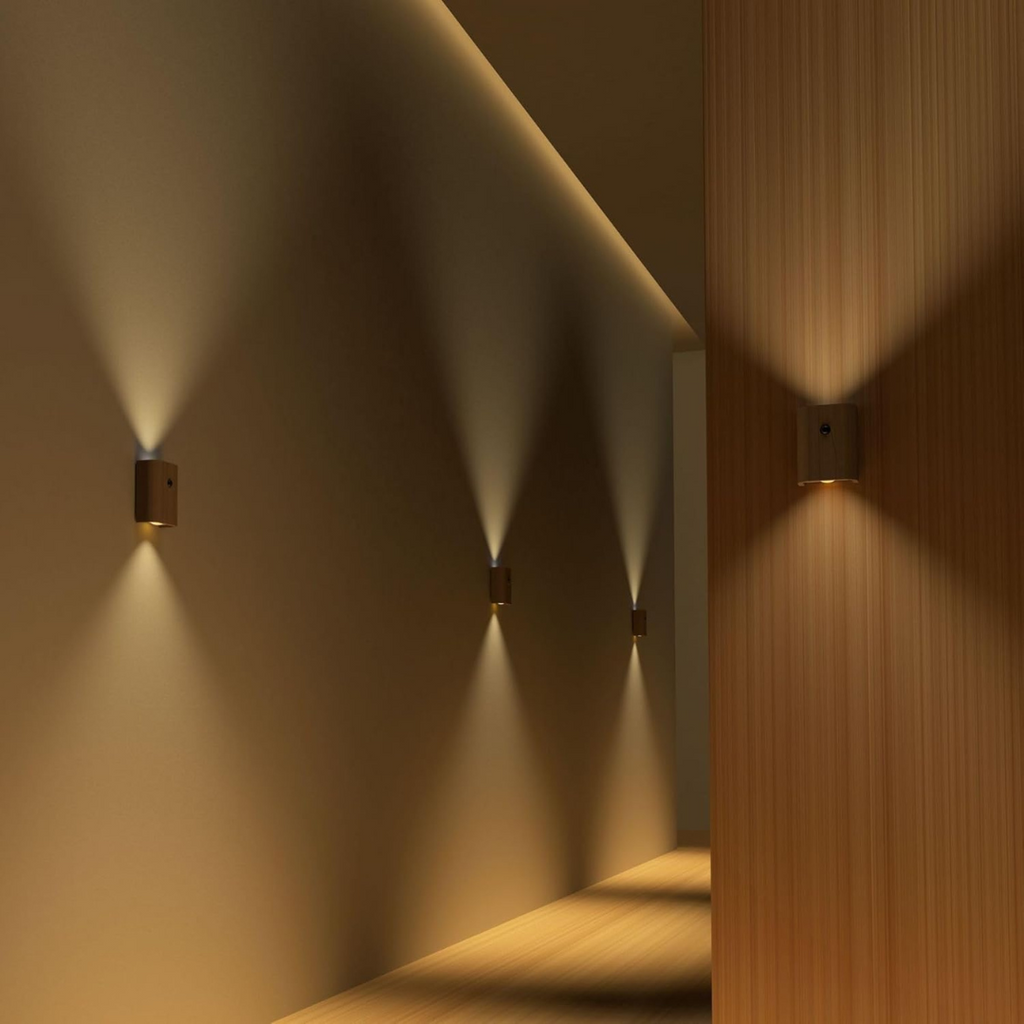 Rechargeable LED Wall Light with Motion Sensor – Warm White
