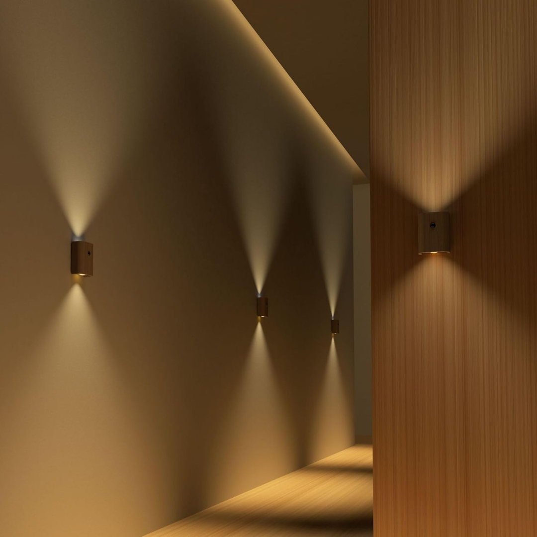 Rechargeable LED Wall Light with Motion Sensor – Warm White