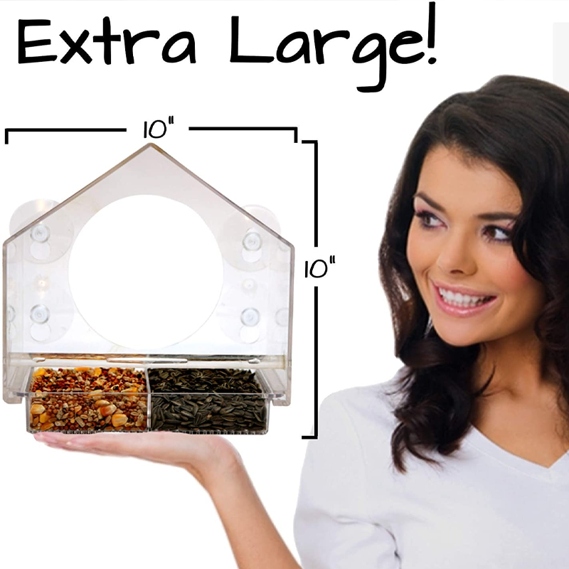 Window Bird Feeder House