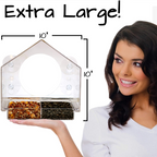 Window Bird Feeder House