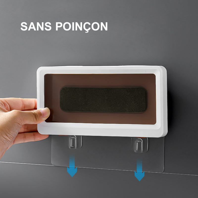 Waterproof phone holder for the bathroom