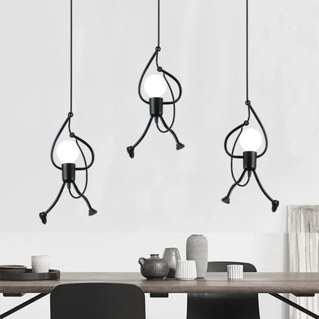 Modern Dining Table Pendant Light with Warm Light and Decorative Design