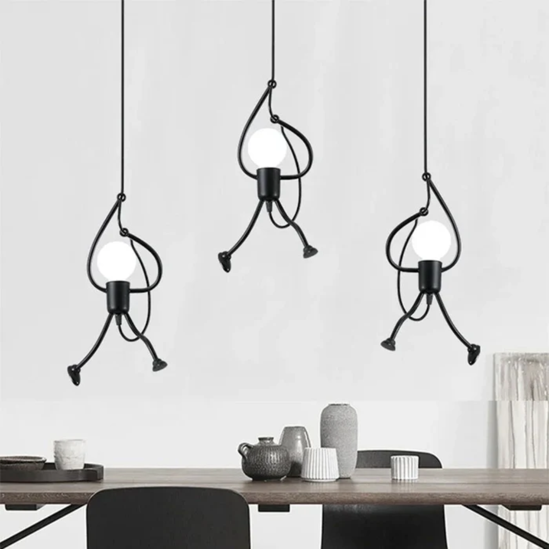 Modern Dining Table Pendant Light with Warm Light and Decorative Design